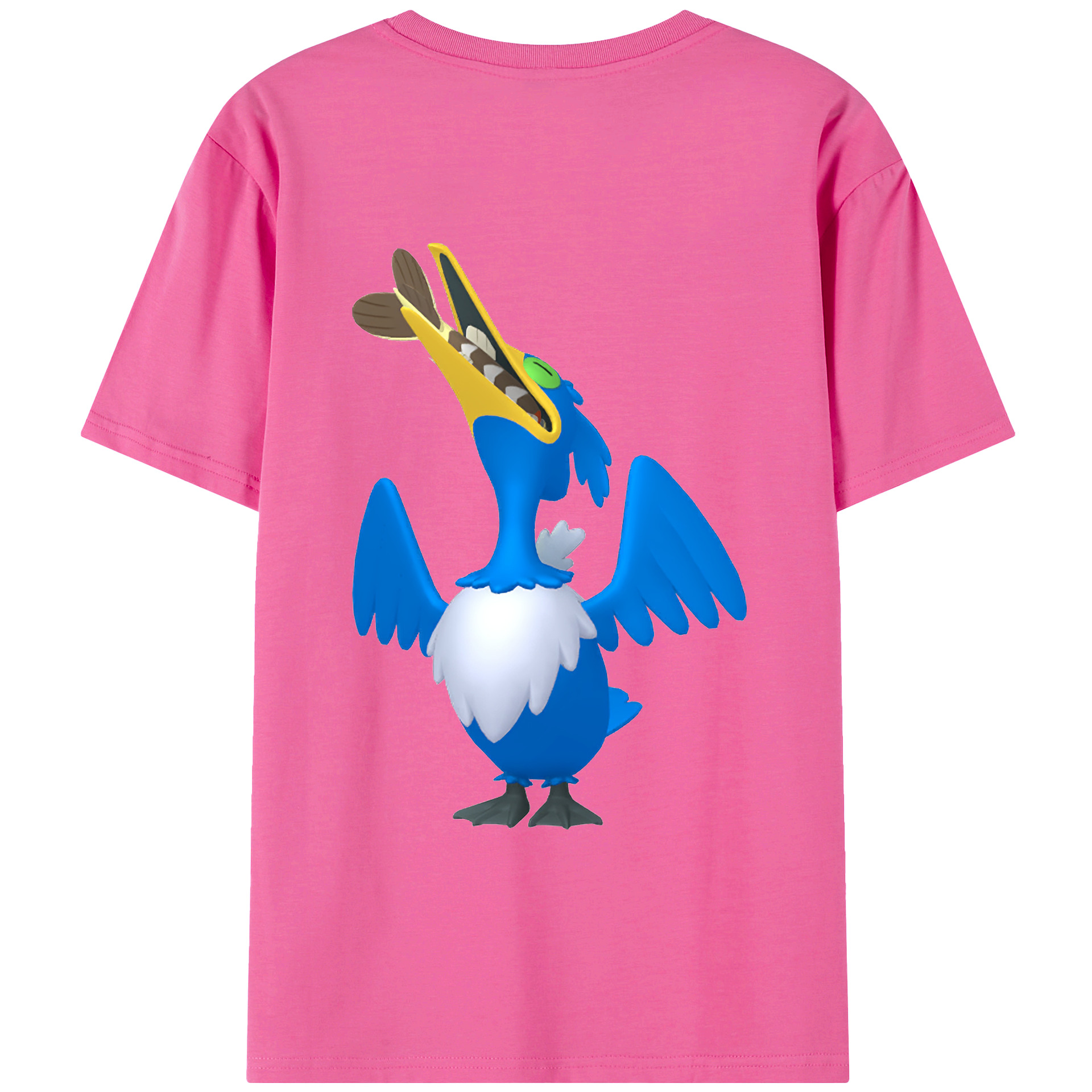 （画像用） ポケットモンスター Pokémon レディース半袖Tシャツ(バックプリント)